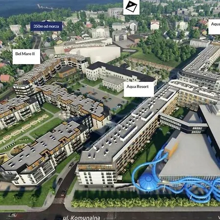 Appartamento Bel Mare Aqua Miedzyzdroje Esterno foto